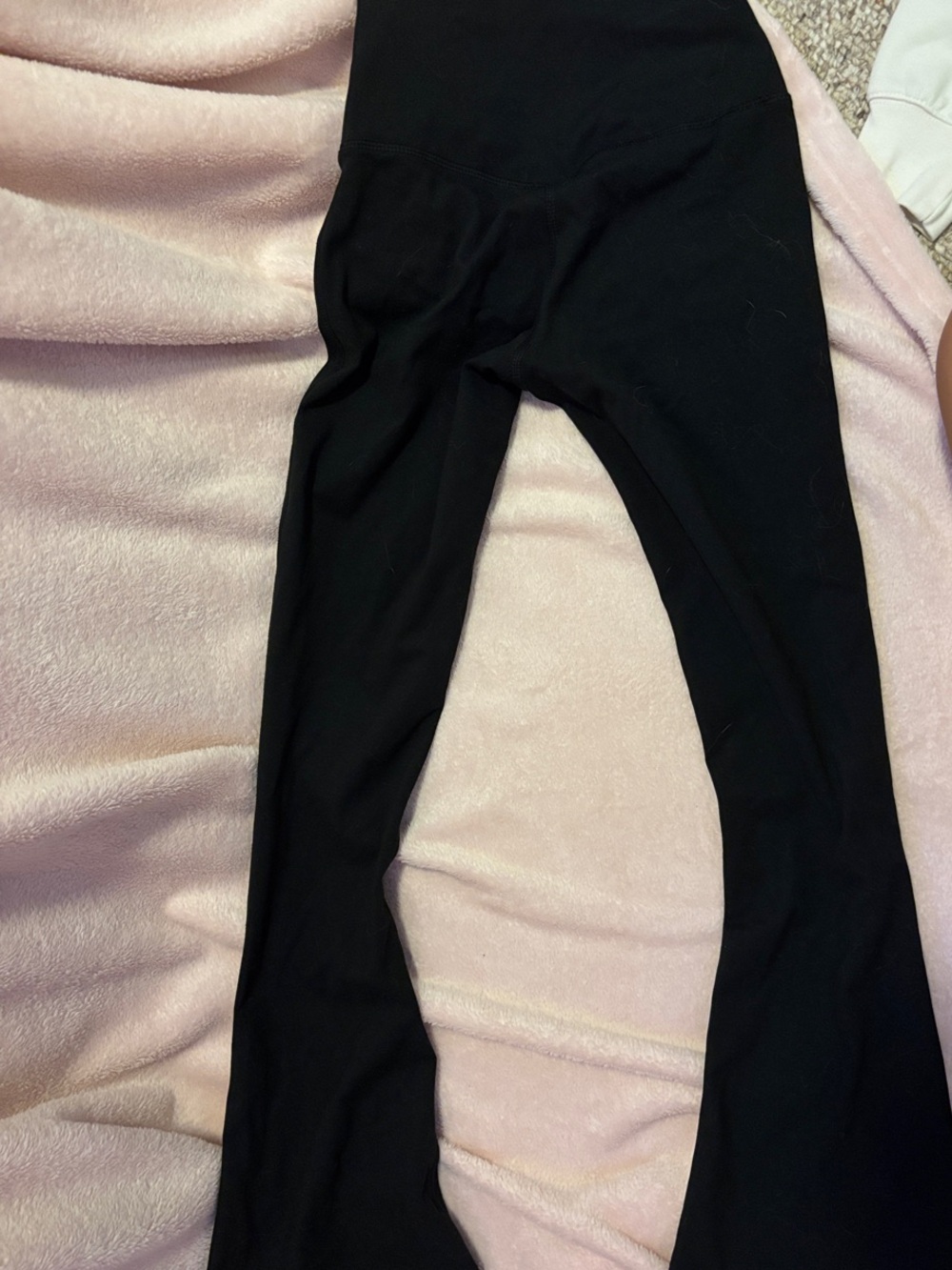 90 Degree By Reflex Black Flared Leggings